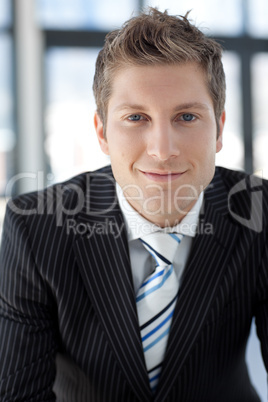 Attractive Smiling Businessman