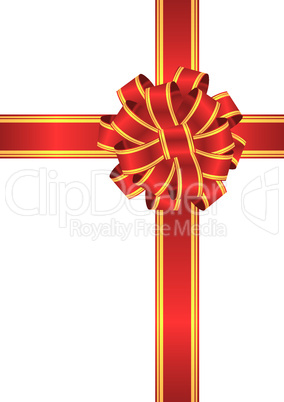 Red Gift Bow