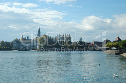 Blick auf Konstanz