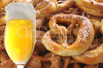 Bier und Brezel