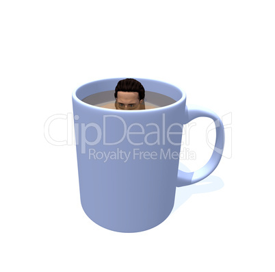 man in mug