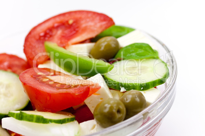 Gemischter Tomatensalat