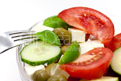 Gemischter Tomatensalat