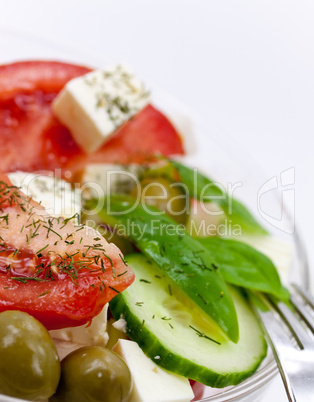 Gemischter Tomatensalat