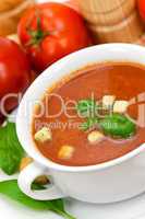 Tomaten-Krem-Suppe