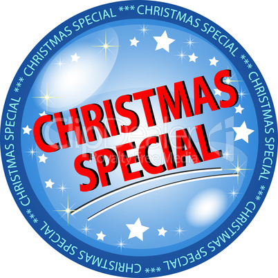 christmas special button