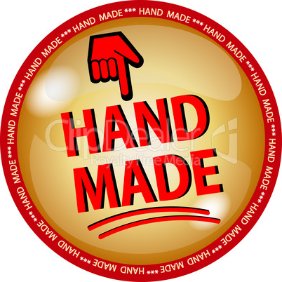 hand made button