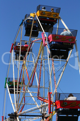 Colorful Fairground Ride