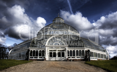 HDR image of Sefton Park Palm house Liverpool, England