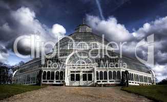 HDR image of Sefton Park Palm house Liverpool, England