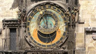Astronomische Uhr am Rathaus von Prag