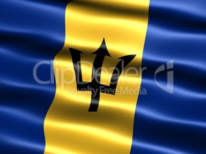 Fahne von Barbados  -- Flag of Barbados