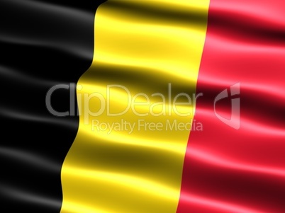 Flagge des Königreichs Belgien -- Flag of Belgium