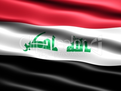 2008 flag of Iraq