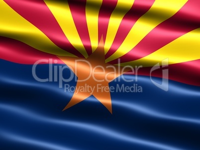 Flag of the state of Arizona