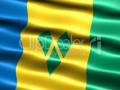 Flag of St. Vincent and the Grenadines