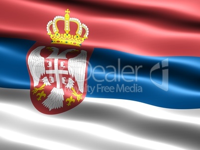 Flag of Serbia