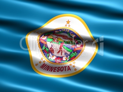 Flag of the state of Minnesota