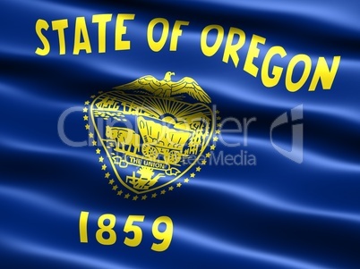 Flag of the state of Oregon