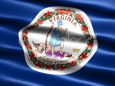 Flag of the state of Virginia