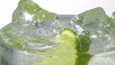 Iced Sprite glass