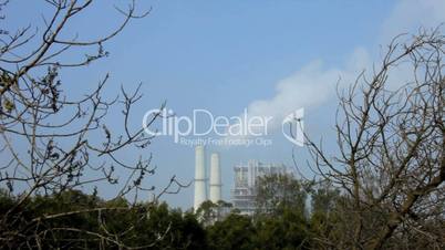 Polluting Industrial Plant
