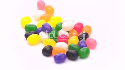 Colorful jelly bean candy