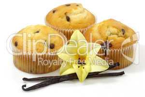 Vanillemuffins