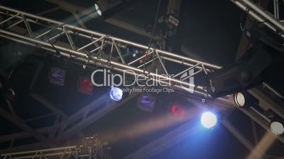 Colorful stage lights 1