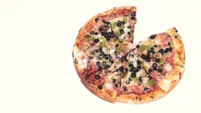 vegetarische Pizza