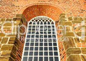 Alte Backsteinkirche -.Old Church in Lower Saxony.