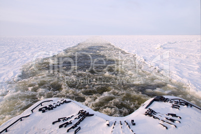 Eisbrecherfahrt am Polarkreis