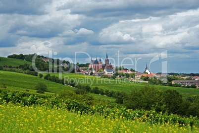 Blick auf die Katharinenkirche in Oppenheim