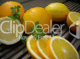 Orangen und Zitronen