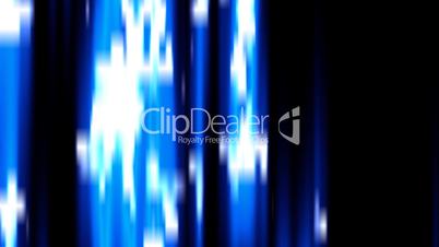 Blue glowing streaks - digital animation