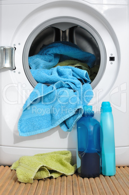 Wäsche waschen