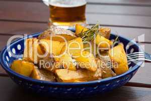 Rosmarinkartoffeln, rosemary potatos