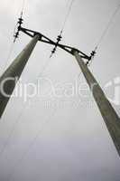 high voltage electricity pylon