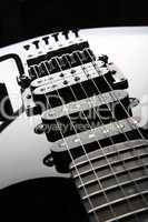 Part of electric guitar