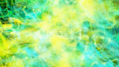 yellow cyan flowing background