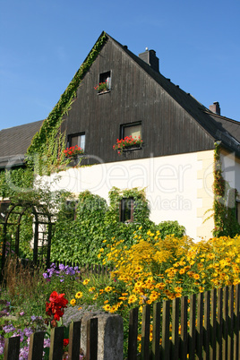 Haus mit Garten