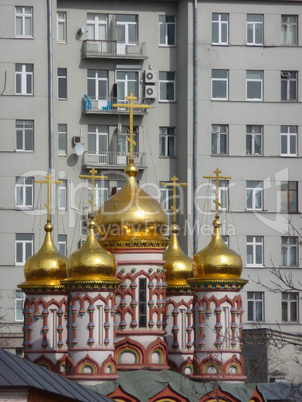 Orthodoxe Kirche in Moskau
