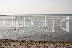 Watt an der Nordsee, mudflat at the North Sea