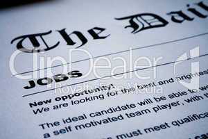 Jobs on Newspaper