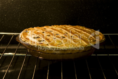 Pie in Oven