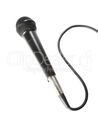 Microphone with cord