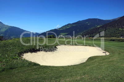 Golfplatz Schluein - Sagogn, Schweiz