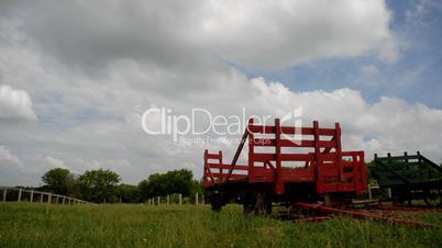 Red Wagon Time Lapse