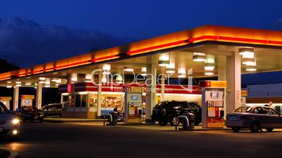 Gas Station Time Lapse