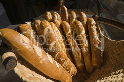 salted baguettes